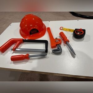 Black+Decker Junior Kids Tool Set - Mega Tool Set with 6 items